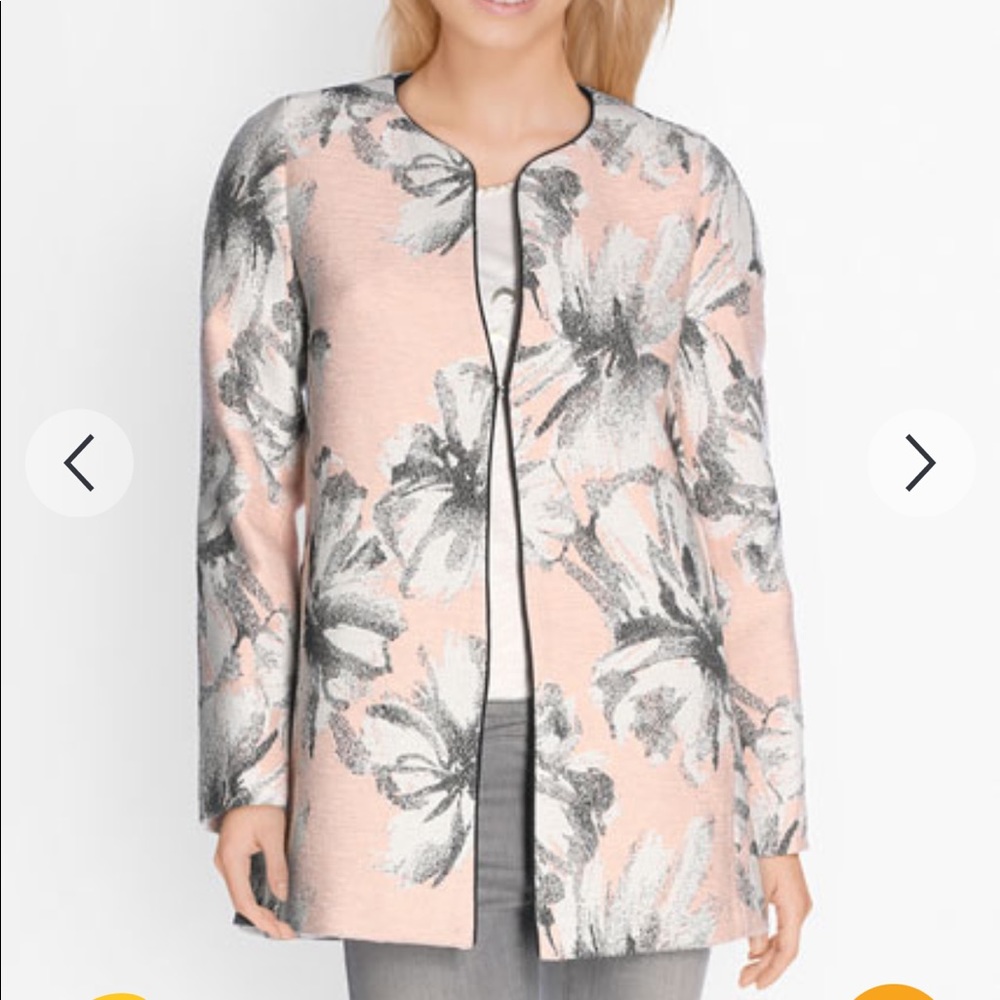 ESPRIT Veste Jacquard Rose XS